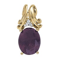 10x8 Oval color pendant series