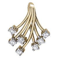 1/3 Ct tw dia pendant