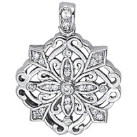 1/5 Ct tw dia pendant