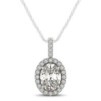 NEW! dia oval shape pendants series
