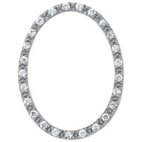 NEW! 1/4 CTTW OV SHAPE PEND