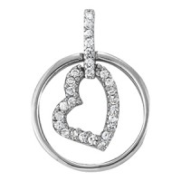 NEW HEART IN CIRCLE PEND SEE COM