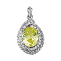 10X8 OVAL PENDANT
