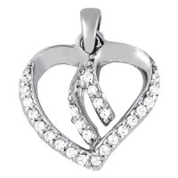 DIAMOND HEART PENDANT