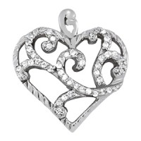 DIAMOND HEART PENDANT
