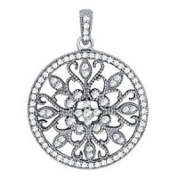 DIA FASH CIRCLE PENDANT