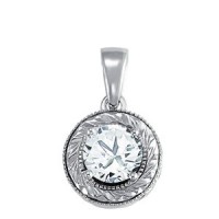 SOLITAIRE PEND, ENGRAVING
