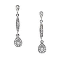 1/3CT TW 3-DROP EAR   *Q1