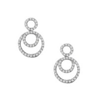 NEW! 3/4 ct tw diamond earrings