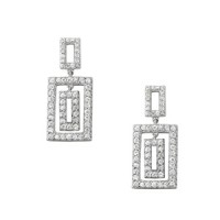 NEW! 1 Ct tw complete earrings