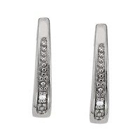NEW! DIA ACCENT J HOOP