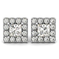 NEW! Princess cut earrings