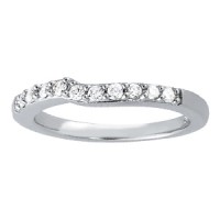 NEW! Bridal band 1/5 ct tw complete