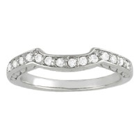 NEW! Weddingband 1/4 ct tw complete
