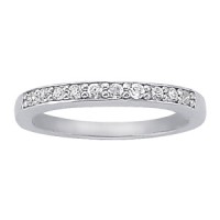 250 NEW! Wed band 1/5ct tw complete