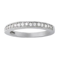 NEW! Wedding band1/4 ct tw complete