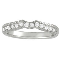 NEW! Wedding band 1/4 cttw complete