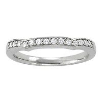 NEW! 1/8 ct tw complete band
