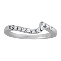 NEW! Wedding band bypass ring