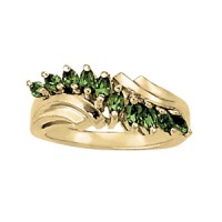 10 STONE MQ RING