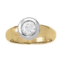 ROUND BEZEL RING