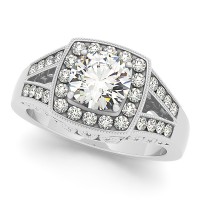Engagement split-shank 1/3 ct tw