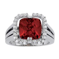 10X10 Square 1/4 ct tw semi-mount