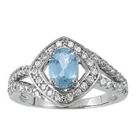 New! 7x5 Oval and Diamond fashion