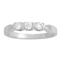 Bezel Set Wedding Bands