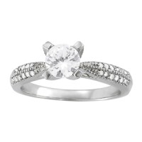 NEW! 1/5 CTTW FASH SOLITAIRE