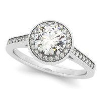 250 V4 *BKDN*,1/5 ct tw semi-mount