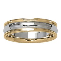 6 .0 mm Two-Tone Comfort Fit Band
