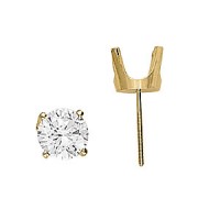 0.05CT 4PR EAR WITH .030