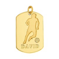 SOCCER PLAYER TAG
