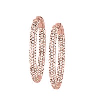 37MM OVAL PAVE INSIDE OUT