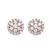 SM CZ CLUSTER STUD