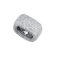 FULL CZ CLUSTER RING